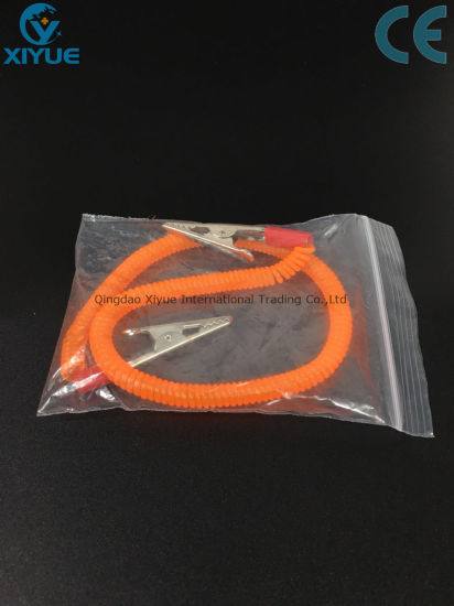 Disposable Orange Plastic-Steel Dental Bib Clips Medical Production