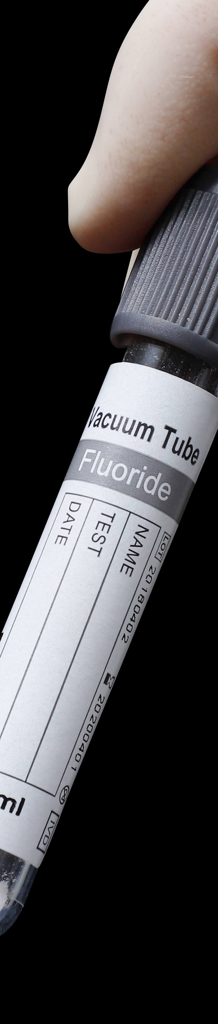 EDTA+Naf Vacuum Blood Collection Tube Grey Cap