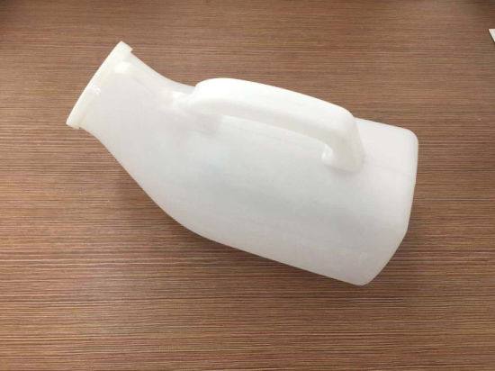 Hot Sale Square 1200ml Plastic PE Urine Bag Battle