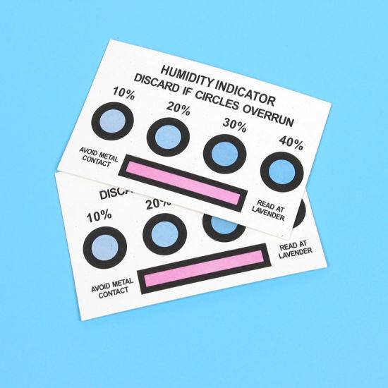 Humidity Indicator Card Four Dots Environmental Protection Humidity 3 Dots Card