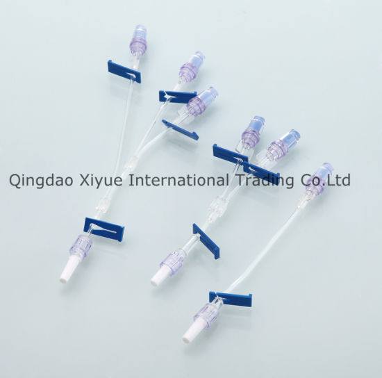 Infusion Set with Needleless Adapters Generally Pressure Needle Connection