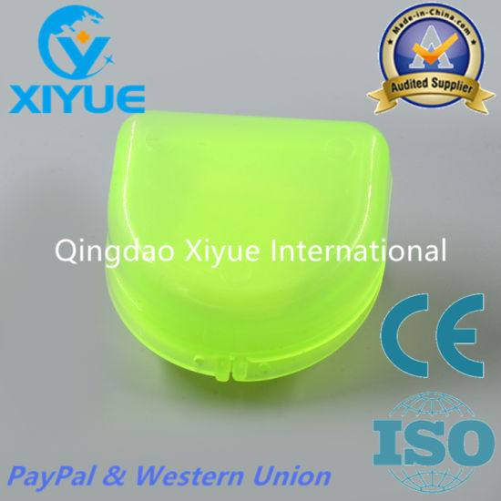 Light Green Ladder Shape Denture Box