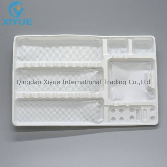 Medical Clinic Hospital Disposable Single-Use Glossy Split Tray