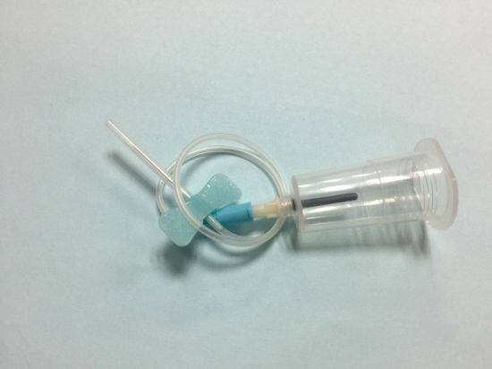 Medical Disposable Butterfly Blood Collection Needle (23G) with Ce & ISO