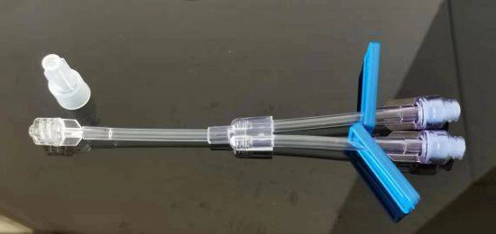 Medical Double Needleless Connector Extension Tube Medical Equipment