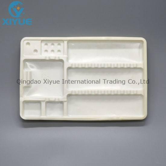 Mufactory Clinic Hopital Disposable Hemp Split Tray Pallet Medical Products