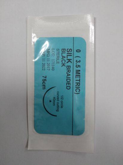 Non-Absorbable Silk Braided Surgical Suture