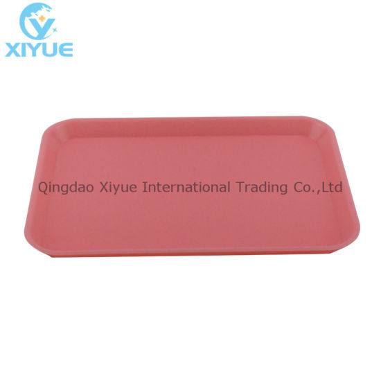 Pink Small Medical Clinic Disposable Plastic PP Pyrobactericidal Tray