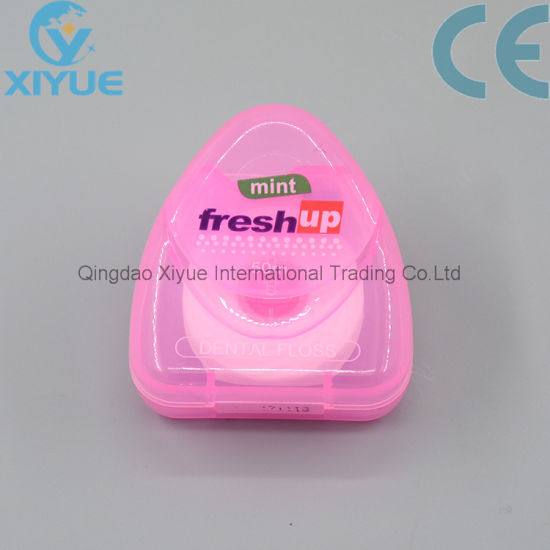 Pointed Box Dental Nylon Floss with Mint Flavour