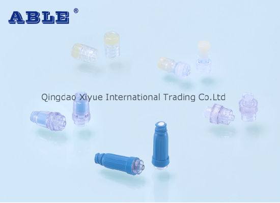 Positive Pressure Needle Free Connector with Spring