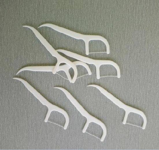 Private Label Plastic Dental Floss Pick with High Quality