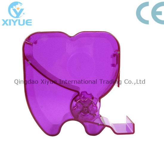 Purple Well Sold Plastic Dental Cotton Roll Dispenser / Divider Consumble