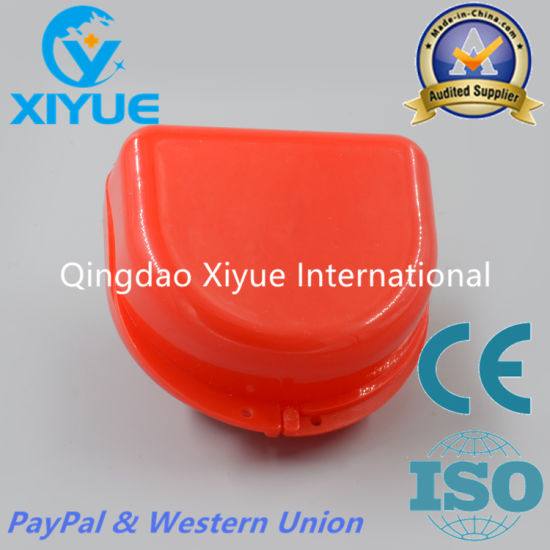 Red Color Ladder Shape Denture Box with High Quality