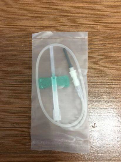 Safety Venous Rebound Blood Collection Needle with Holder