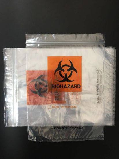 Specimen Carrier Bag Biologucal Hazard Bag Specimen Bag
