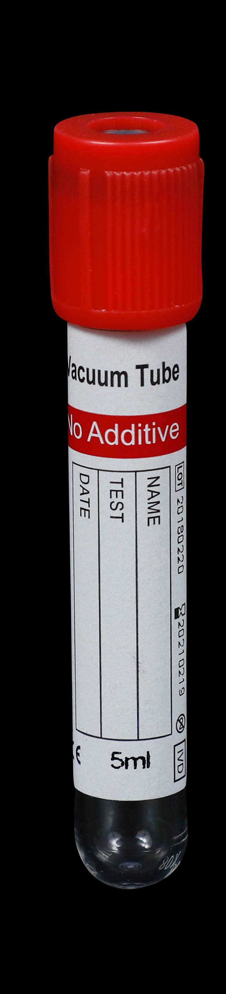 Vacuum Blood Collection Tube (No Additive Tube)